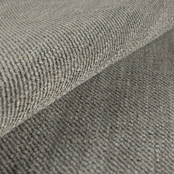 Mahal Textured Weave Black Colour Upholstery Fabric CTR-1838 - Handmade Cushions