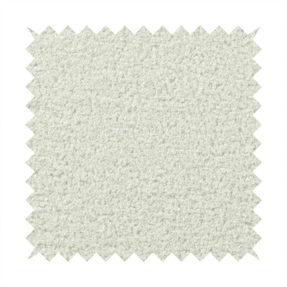 Ivory Boucle Recycled PET Material White Colour Upholstery Fabric CTR-1839 - Roman Blinds