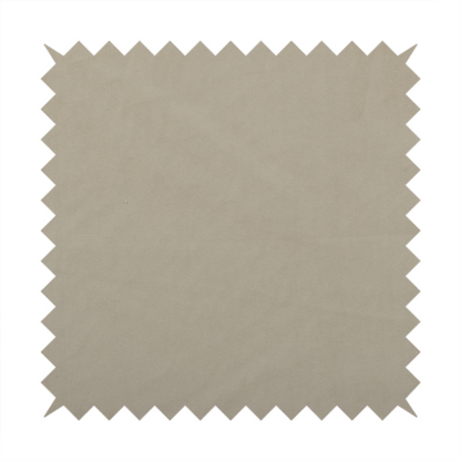 Chile Soft Smooth Plain Velvet Cream Colour Upholstery Fabric CTR-1845 - Roman Blinds