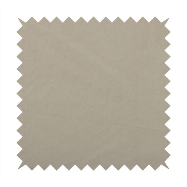 Chile Soft Smooth Plain Velvet Cream Colour Upholstery Fabric CTR-1845 - Handmade Cushions