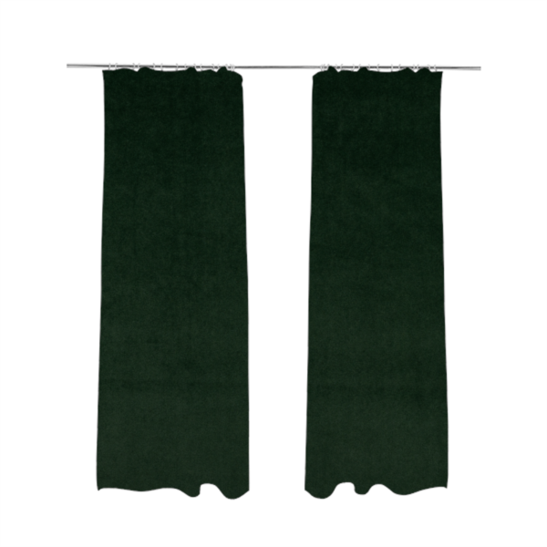 Chile Soft Smooth Plain Velvet Green Colour Upholstery Fabric CTR-1846 - Made To Measure Curtains