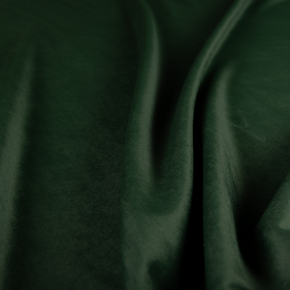 Chile Soft Smooth Plain Velvet Green Colour Upholstery Fabric CTR-1846