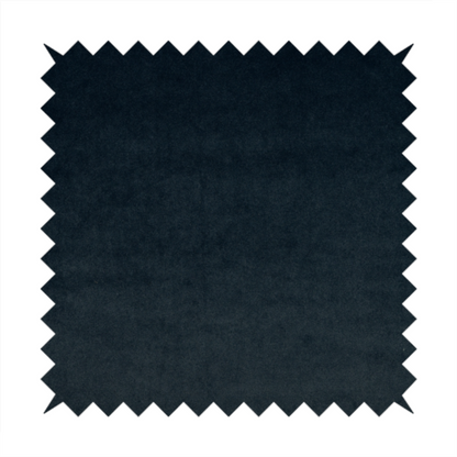 Chile Soft Smooth Plain Velvet Navy Blue Colour Upholstery Fabric CTR-1848 - Roman Blinds