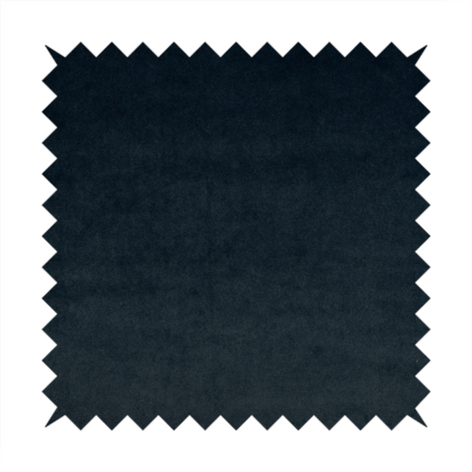 Chile Soft Smooth Plain Velvet Navy Blue Colour Upholstery Fabric CTR-1848