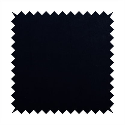 Chile Soft Smooth Plain Velvet Midnight Blue Colour Upholstery Fabric CTR-1849 - Roman Blinds