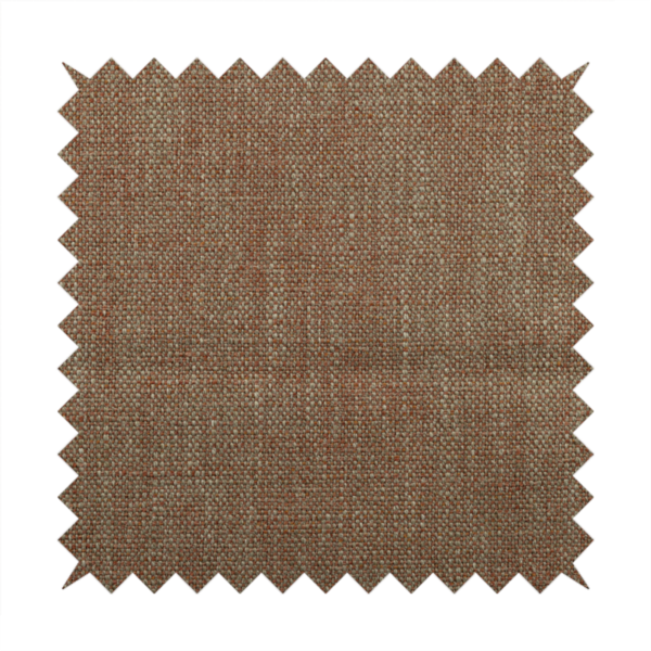 Cape Textured Weave Orange Colour Upholstery Fabric CTR-1851 - Roman Blinds