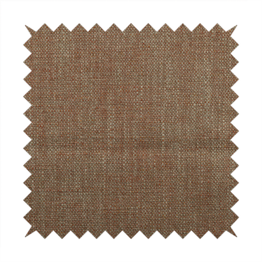 Cape Textured Weave Orange Colour Upholstery Fabric CTR-1851