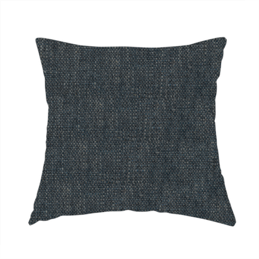 Cape Textured Weave Grey Blue Colour Upholstery Fabric CTR-1854 - Handmade Cushions