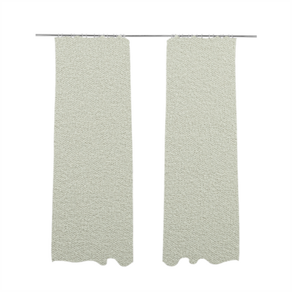 Tokyo Plain Soft Woven Textured White Colour Upholstery Fabric CTR-1856 - Made To Measure Curtains