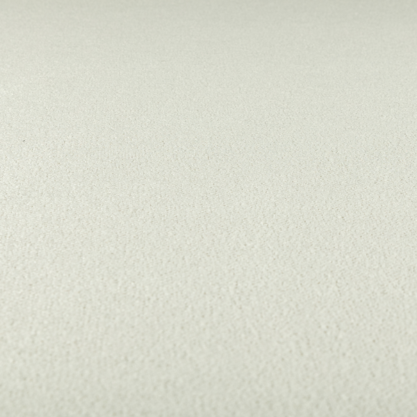 Tokyo Plain Soft Woven Textured White Colour Upholstery Fabric CTR-1856