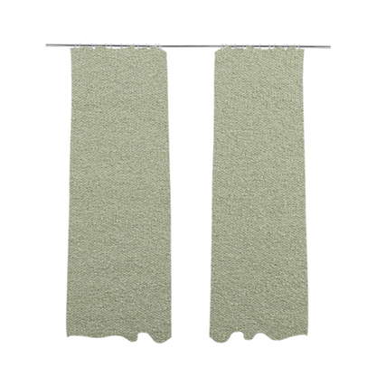 Tokyo Plain Soft Woven Textured Green Colour Upholstery Fabric CTR-1859 - Made To Measure Curtains