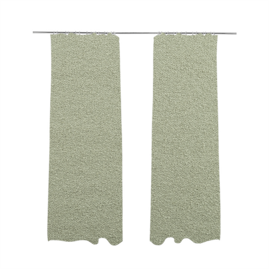 Tokyo Plain Soft Woven Textured Green Colour Upholstery Fabric CTR-1859 - Made To Measure Curtains