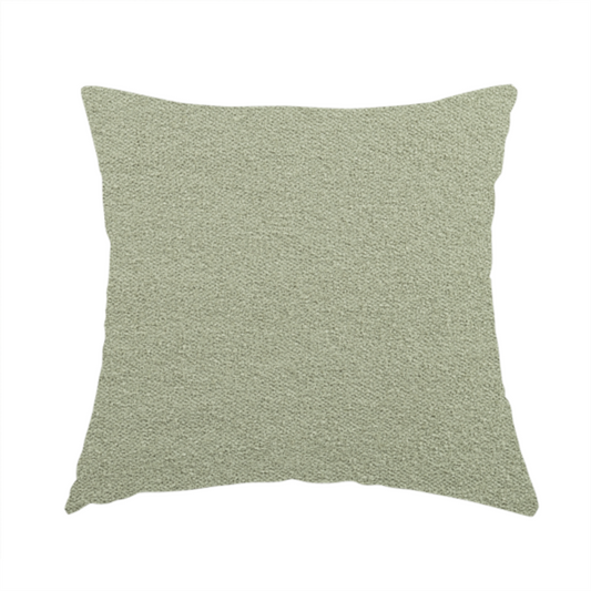 Tokyo Plain Soft Woven Textured Green Colour Upholstery Fabric CTR-1859 - Handmade Cushions