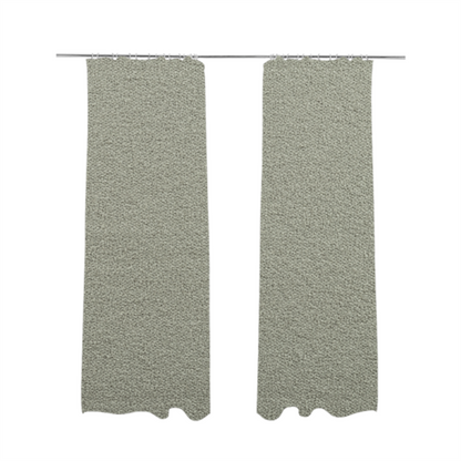 Tokyo Plain Soft Woven Textured Silver Colour Upholstery Fabric CTR-1860 - Made To Measure Curtains