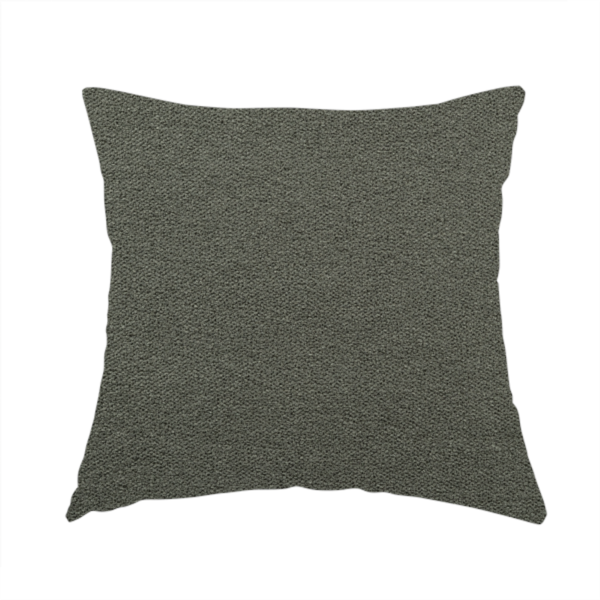 Tokyo Plain Soft Woven Textured Grey Colour Upholstery Fabric CTR-1861 - Handmade Cushions