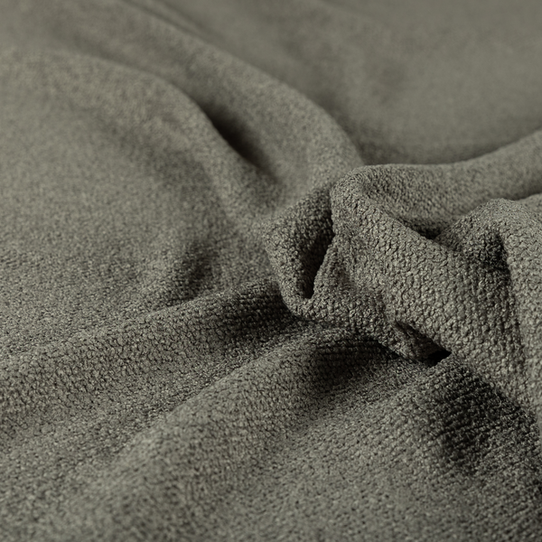 Tokyo Plain Soft Woven Textured Grey Colour Upholstery Fabric CTR-1861 - Made To Measure Curtains