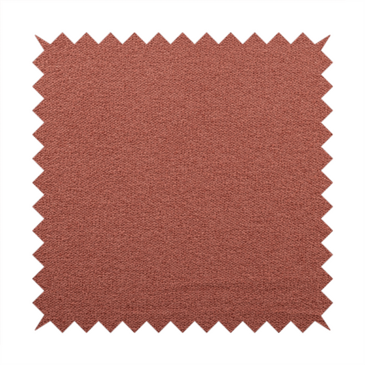 Tokyo Plain Soft Woven Textured Red Colour Upholstery Fabric CTR-1862