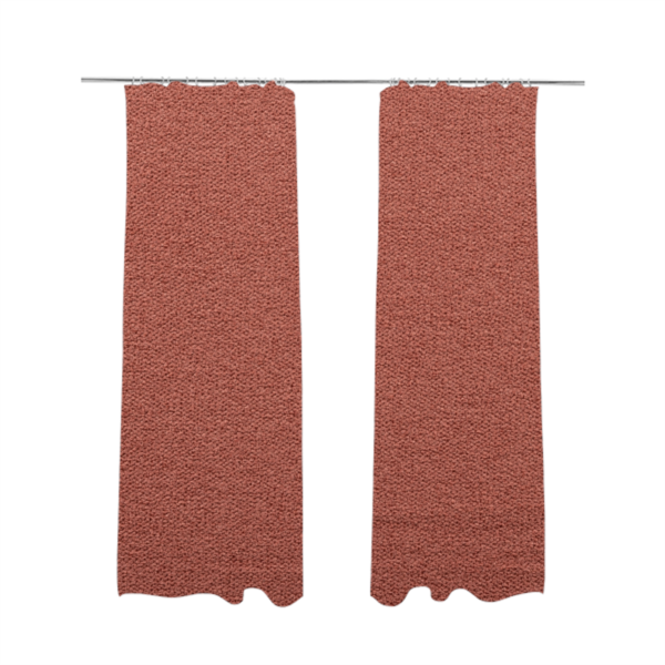 Tokyo Plain Soft Woven Textured Red Colour Upholstery Fabric CTR-1862 - Made To Measure Curtains