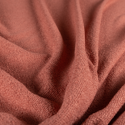 Tokyo Plain Soft Woven Textured Red Colour Upholstery Fabric CTR-1862 - Made To Measure Curtains