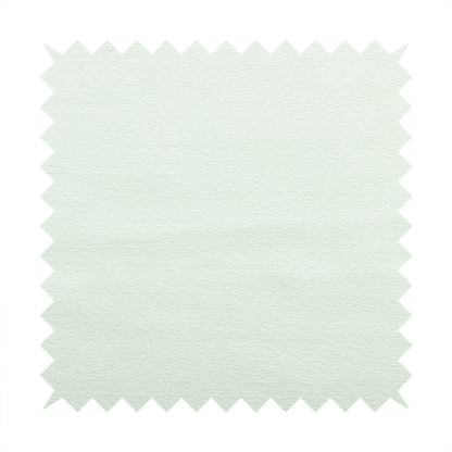 Goa Plain Chenille Soft Textured White Colour Upholstery Fabric CTR-1864 - Roman Blinds