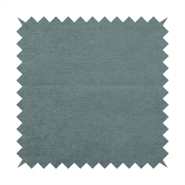 Goa Plain Chenille Soft Textured Light Blue Colour Upholstery Fabric CTR-1868