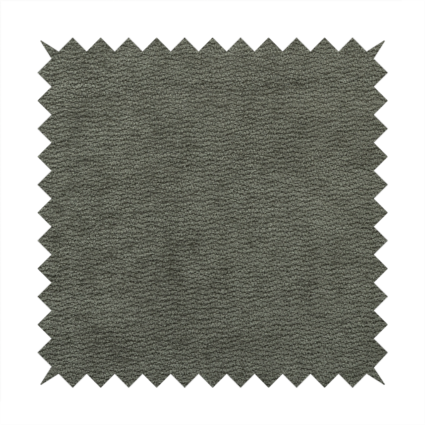 Goa Plain Chenille Soft Textured Silver Cloud Colour Upholstery Fabric CTR-1871 - Handmade Cushions