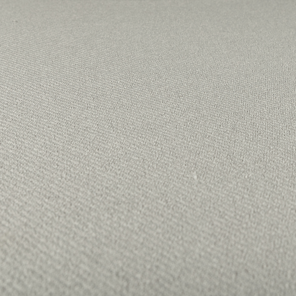 Cyprus Plain Textured Weave Silver Colour Upholstery Fabric CTR-1878 - Made To Measure Curtains