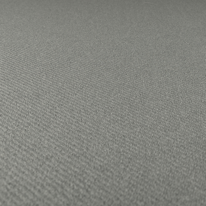 Cyprus Plain Textured Weave Cloudy Silver Colour Upholstery Fabric CTR-1879 - Made To Measure Curtains