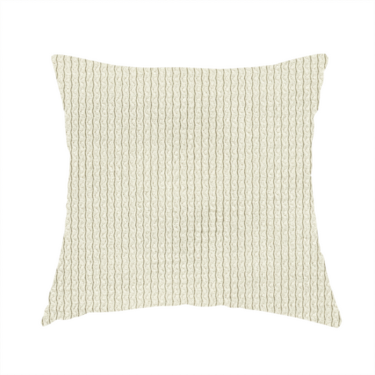 Oslo Plain Textured Corduroy Cream Colour Upholstery Fabric CTR-1885 - Handmade Cushions