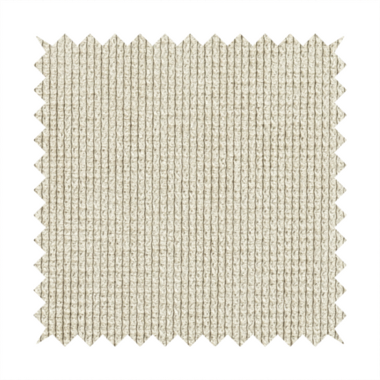 Oslo Plain Textured Corduroy Beige Colour Upholstery Fabric CTR-1886