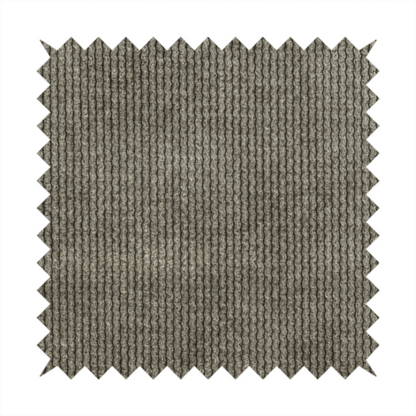 Oslo Plain Textured Corduroy Brown Colour Upholstery Fabric CTR-1888