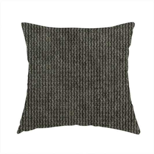 Oslo Plain Textured Corduroy Brown Mocha Colour Upholstery Fabric CTR-1889 - Handmade Cushions
