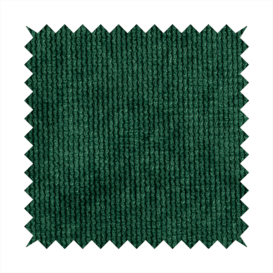 Oslo Plain Textured Corduroy Green Colour Upholstery Fabric CTR-1890