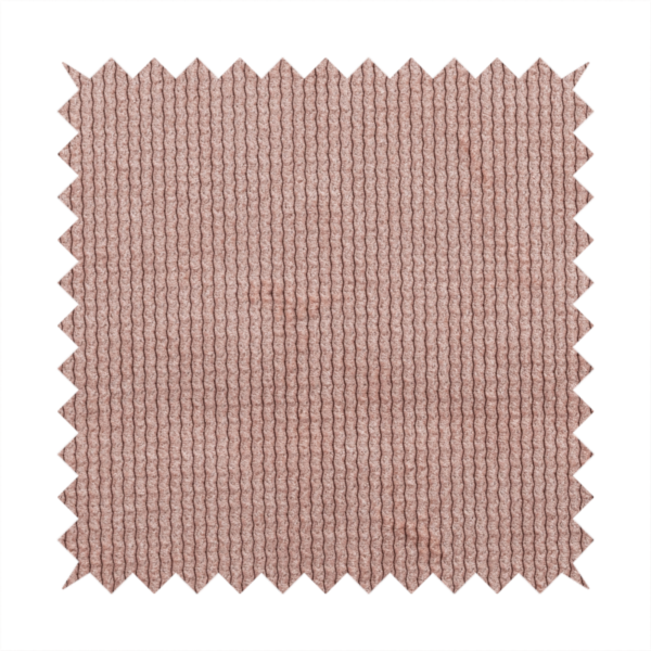 Oslo Plain Textured Corduroy Pink Colour Upholstery Fabric CTR-1894