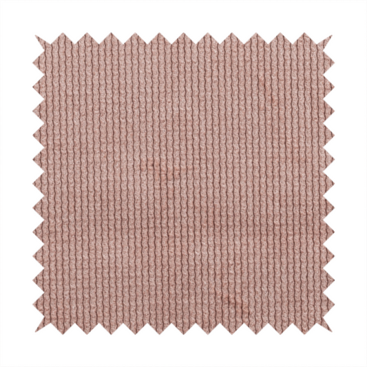 Oslo Plain Textured Corduroy Pink Colour Upholstery Fabric CTR-1894