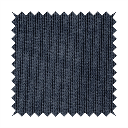 Oslo Plain Textured Corduroy Denim Blue Colour Upholstery Fabric CTR-1896