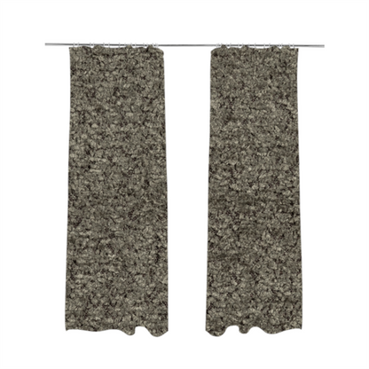 Hoover Boucle Recycled PET Material Brown Colour Upholstery Fabric CTR-1901 - Made To Measure Curtains