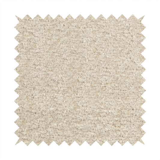 Hoover Boucle Recycled PET Material Cream Colour Upholstery Fabric CTR-1903