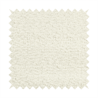 Hoover Boucle Recycled PET Material White Colour Upholstery Fabric CTR-1904 - Roman Blinds