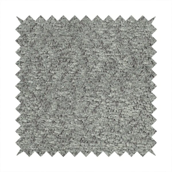 Hoover Boucle Recycled PET Material Grey Colour Upholstery Fabric CTR-1907 - Roman Blinds