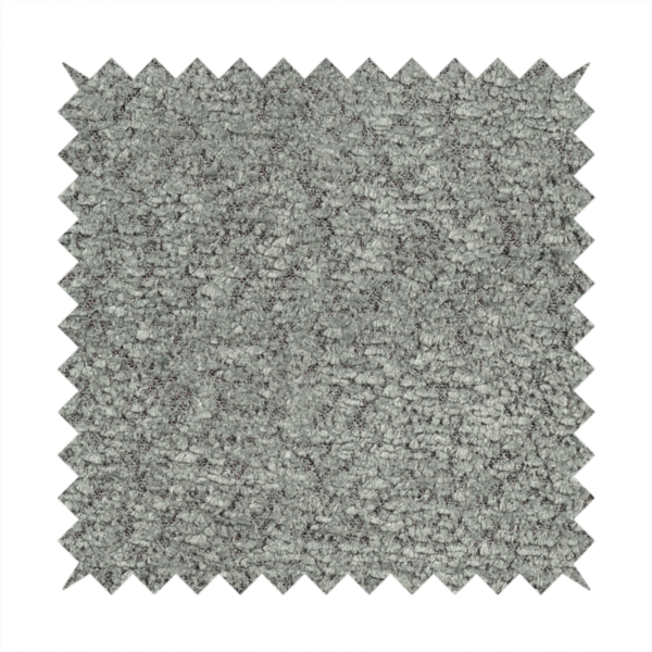 Hoover Boucle Recycled PET Material Grey Colour Upholstery Fabric CTR-1907 - Made To Measure Curtains