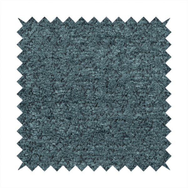 Hoover Boucle Recycled PET Material Blue Colour Upholstery Fabric CTR-1913 - Roman Blinds
