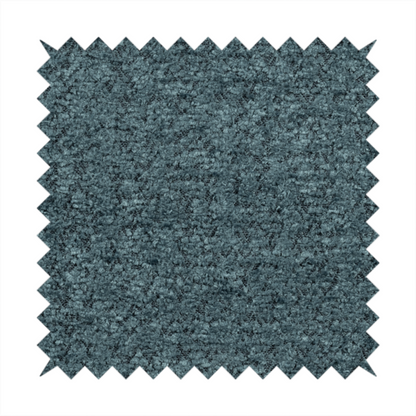 Hoover Boucle Recycled PET Material Blue Colour Upholstery Fabric CTR-1913