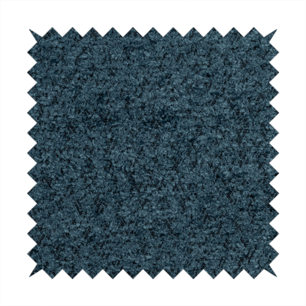Hoover Boucle Recycled PET Material Navy Blue Colour Upholstery Fabric CTR-1914