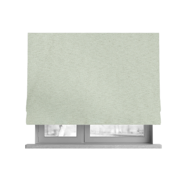 Dhaka Plain Suede Silver Colour Upholstery Fabric CTR-1915 - Roman Blinds