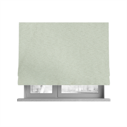 Dhaka Plain Suede Silver Colour Upholstery Fabric CTR-1915 - Roman Blinds