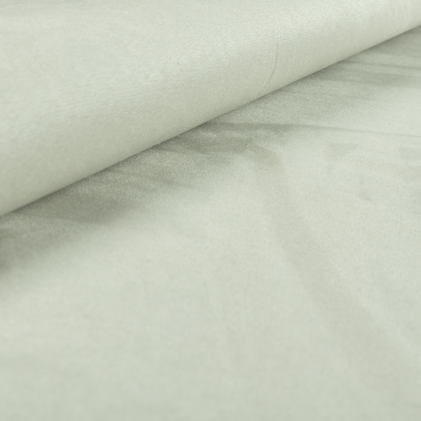 Dhaka Plain Suede Silver Colour Upholstery Fabric CTR-1915 - Made To Measure Curtains