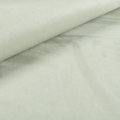 Dhaka Plain Suede Silver Colour Upholstery Fabric CTR-1915 - Made To Measure Curtains