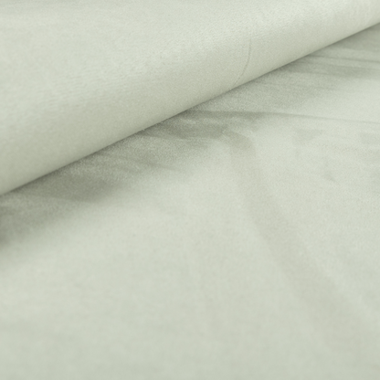 Dhaka Plain Suede Silver Colour Upholstery Fabric CTR-1915 - Handmade Cushions