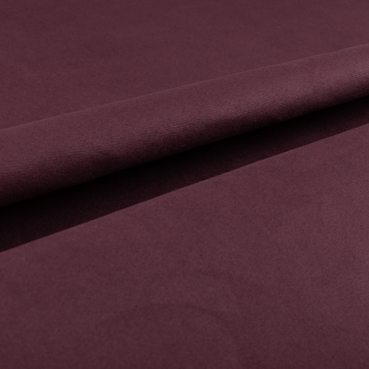 Dhaka Plain Suede Mulberry Colour Upholstery Fabric CTR-1922 - Made To Measure Curtains